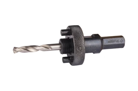 Державка 32-152 мм для биметаллических коронок быстросъемная пружинный фиксатор ЗУБР 29534 купить в Челябинске