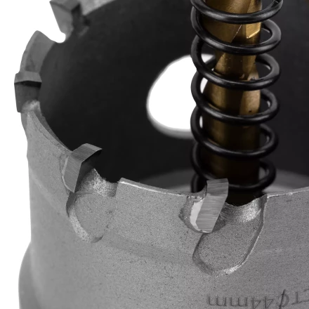 Коронка по металлу твердосплавная, 44 мм Denzel 724014 купить в Челябинске