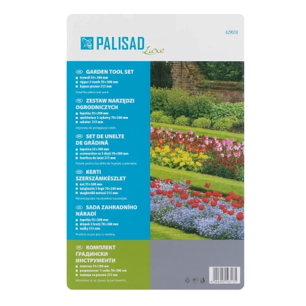 Набор садового инструмента с секатором Palisad 629018, алюминиевый цельнолитой, 3 предмета, LUXE купить в Челябинске