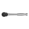 Ключ-трещотка 1/4" Gross 14050, CrV, 120 зубьев, цельнометаллический, хром купить в Челябинске