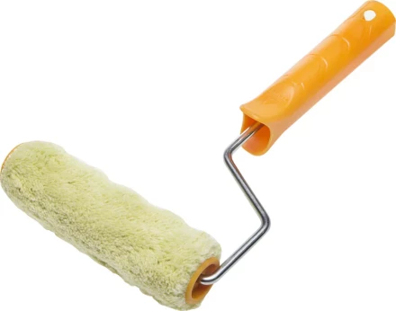 Валик SYNTEX ПОЛИАКРИЛ малярный в сборе, ворс 12мм, бюгель 6мм, 30х150мм, STAYER Master 0319-15 купить в Челябинске