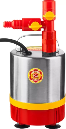 Насос GRINDA фонтанный д/чистой воды, нерж. сталь, 3 насадки, пропуск. способ. 1400 л/ч, высота подачи воды 1,9 м, 38 Вт GFPP-23-1.9 купить в Челябинске