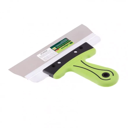 Шпатель фасадный нержавеющая сталь 250 мм, двухкомпонентная ручка  Сибртех 85582 купить в Челябинске