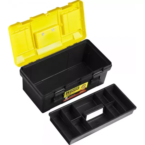 Ящик для инструмента "TOOLMAX-19" пластиковый, STAYER 2-38015-19_z01 купить в Челябинске
