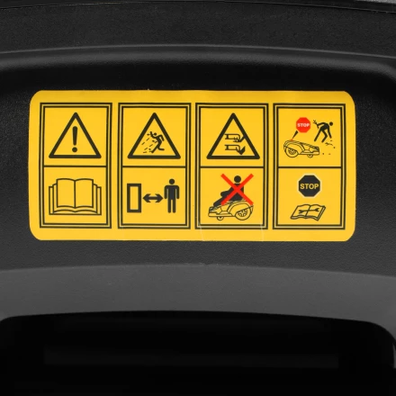 Робот-газонокосилка Grass Master 1000, ультразвуковой датчик, 3 Ач, LCD дисплей, Wi-Fi // Denzel купить в Челябинске