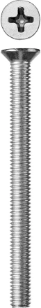Винт ЗУБР &quot;МАСТЕР&quot; DIN 965, класс прочности 4.8, оцинкованный, M6x75мм, 5кг 303110-06-075 купить в Челябинске