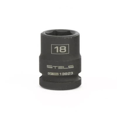 Головка ударная шестигранная 18 мм 1/2" CrMo Stels 13923