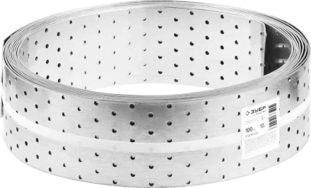 Перфорированная монтажная лента ЗУБР &quot;МАСТЕР&quot;, 100х2,00мм, 10м 310245-100 купить в Челябинске