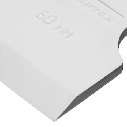 Шпатель, белая резина, 60 мм Россия Сибртех 85832 купить в Челябинске