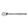 Ключ-трещотка 3/8" Gross 14051, CrV, 120 зубьев, цельнометаллический, хром купить в Челябинске