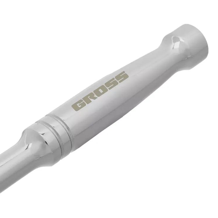 Ключ-трещотка 3/8" Gross 14051, CrV, 120 зубьев, цельнометаллический, хром купить в Челябинске