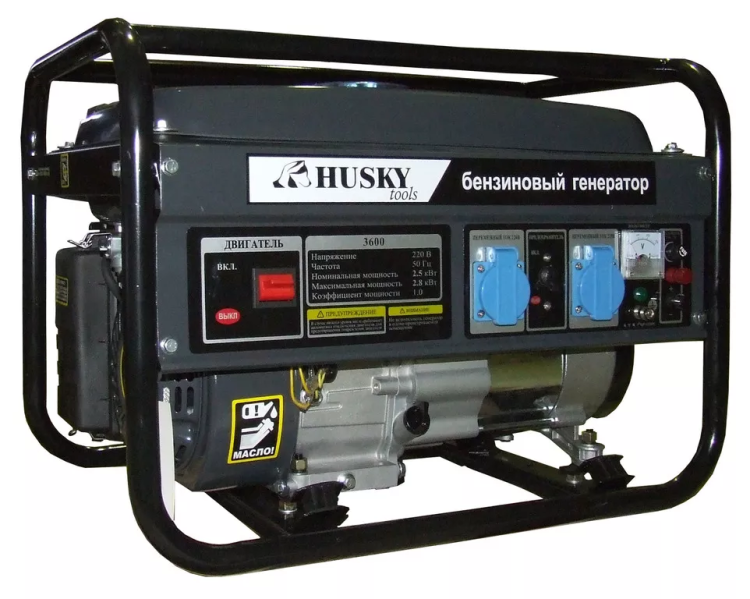 Бензогенератор Husky 3900 купить в Челябинске