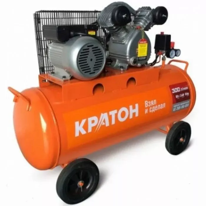 Компрессор масляный поршневой ременной Кратон AC-300-100-BDV 3 01 01 039 купить в Челябинске