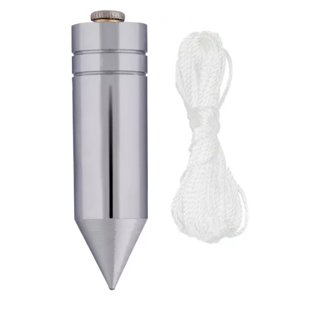 Отвес цилиндрический 250 г шнур 5 м Matrix 84887 купить в Челябинске