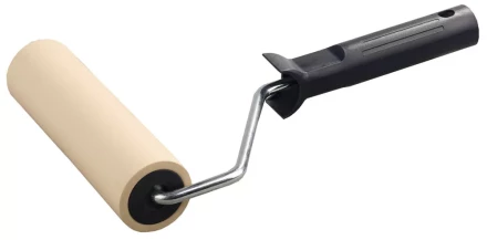 Валик прижимной ЗУБР &quot;ЭКСПЕРТ&quot; в сборе, резиновый, бюгель 8мм, 46x180мм 03922-18 купить в Челябинске