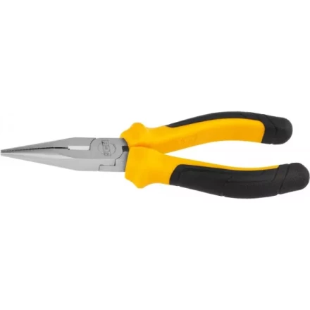 Тонкогубцы JCB, хромированное покрытие, двухкомпонентная рукоятка, CrV cталь, 160мм JPL009 купить в Челябинске