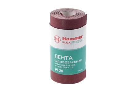 Лента шлифовальная в рулоне HAMMER Flex  216-014 купить в Челябинске