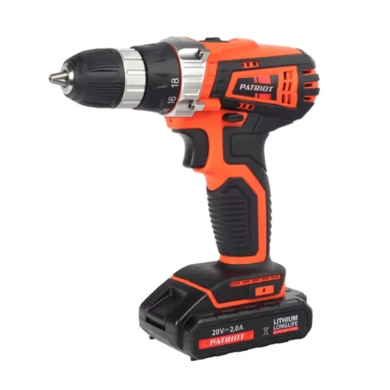 Аккумуляторная дрель-шуруповерт ударная THE ONE BR 201 Li-H PATRIOT купить в Челябинске