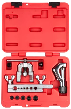 Набор ЗУБР &quot;МАСТЕР&quot; УНИВЕРСАЛ для резки, развальцовки и расширения под пайку труб с толщиной стенки до 1мм, в боксе 23616-H10 купить в Челябинске