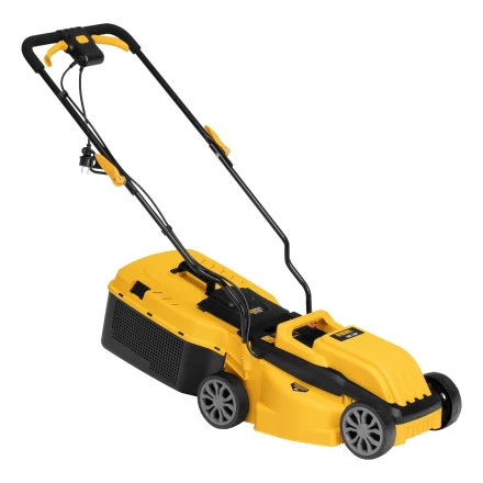 Газонокосилка электрическая GMC-1200, шир.,32см, 1200 Вт, 3 уров., травосб. 30 л// Denzel купить в Челябинске