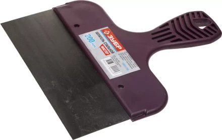 Шпатель ЗУБР &quot;МАСТЕР&quot; стальной c пластмассовой ручкой, 200мм 10051-200 купить в Челябинске