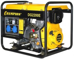 Генератор дизельный CHAMPION DG2200E