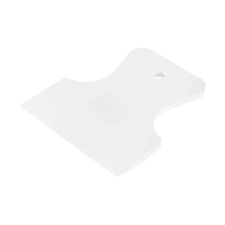 Шпатель, белая резина, 80 мм Россия Сибртех 85833 купить в Челябинске