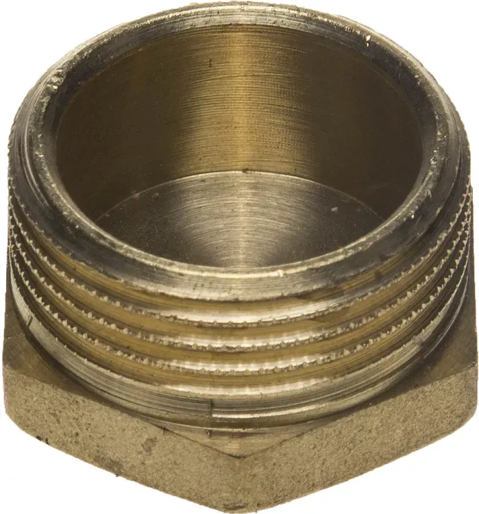 Заглушка GENERAL FITTINGS латунь, 6-ти гранная головка, наружная резьба, 1" 51098-S-1 купить в Челябинске