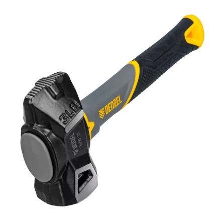 Кувалда с клиновидным бойком 1,35 кг Denzel 11015, фибергласовая рукоятка c TPR купить в Челябинске