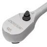 Ключ-трещотка 1/2" Gross 14052, CrV, 120 зубьев, цельнометаллический, хром купить в Челябинске