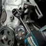 Ключ-трещотка 1/2" Gross 14052, CrV, 120 зубьев, цельнометаллический, хром купить в Челябинске