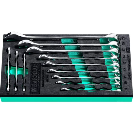 Наборы ключей комбинированных KRAFTOOL, Cr-V, DIN 3110, в EVA-ложементе 27079-H12E купить в Челябинске