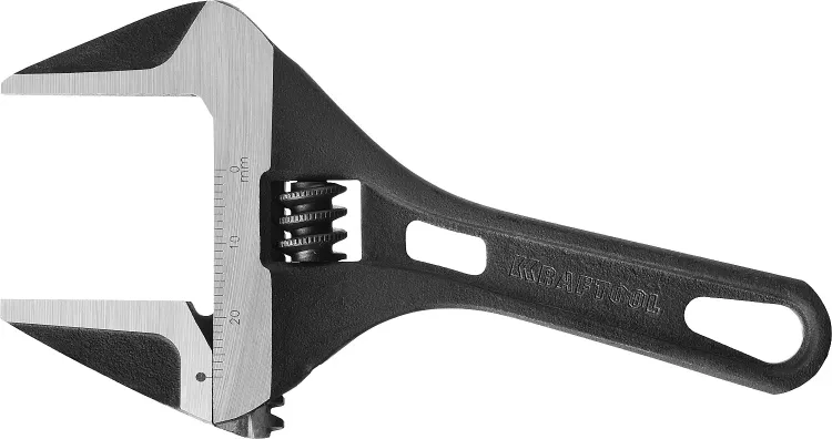 Ключ разводной компактный c тонкими губками KRAFTOOL SlimWide Compact 27266-15 купить в Челябинске
