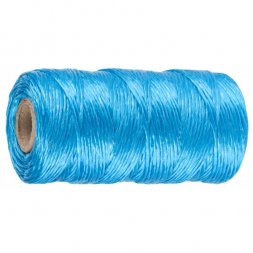 Шпагат STAYER многоцелевой полипропиленовый, d=1,5 мм, синий, 110 м, 32 кгс, 0,8 ктекс 50075-110