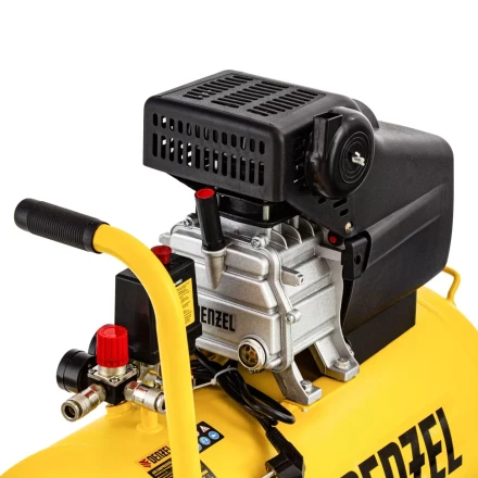 Компрессор воздушный прямой привод DC1700/50, 1.7 кВт, 50 литров, 260 л/мин Denzel 58164 купить в Челябинске