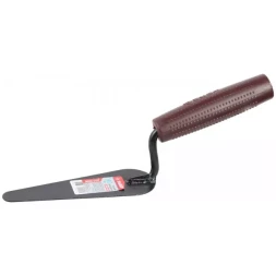 Кельма каменщика ЗУБР "МАСТЕР" с пластмассовой ручкой КК, узкий овал 08215-5