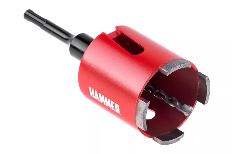 Коронка алмазная HAMMER Ф 68мм (242-503) купить в Челябинске