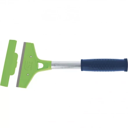 Скребок фиксированное лезвие 100мм металлическая обрезиненная ручка 500мм СИБРТЕХ 79543 купить в Челябинске