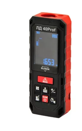 Дальномер лазерный ЛД 40 Prof Elitech купить в Челябинске
