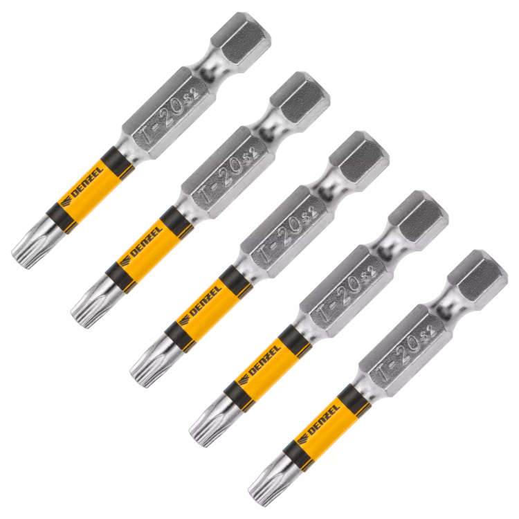 Бита T20x50, 5 шт. Denzel 7711320 купить в Челябинске