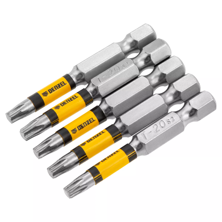 Бита T20x50, 5 шт. Denzel 7711320 купить в Челябинске
