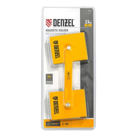 Фиксатор магнитный регулируемый Denzel для сварочных работ усилие 50 LB 97565 купить в Челябинске