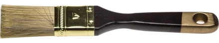 STAYER “KANEKARON-EURO”. Кисть плоская, искусственная щетина, деревянная ручка, 38мм 0106-038 купить в Челябинске