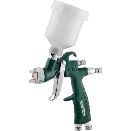 Краскопульт пневматический KRAFTOOL AirKraft Mini, HVLP, c верхним бачком, 1,0мм 06565-1.0 купить в Челябинске