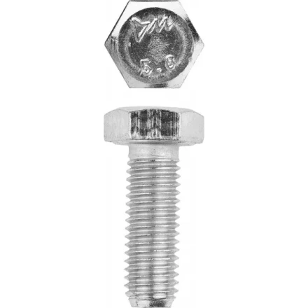 Болт ЗУБР &quot;МАСТЕР&quot; с шестигранной головкой, ГОСТ 7798-70, класс прочности 5.8, оцинкованный, M12x30мм, 5кг 303080-12-030 купить в Челябинске