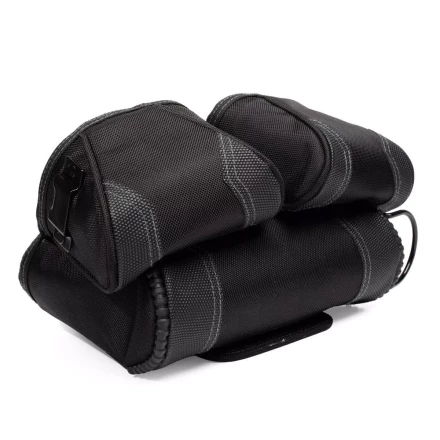 Быстросъемная поясная сумка модульного типа на клипсе с держателями для молотка и рулетки КВТ СМ-02 (83136) купить в Челябинске