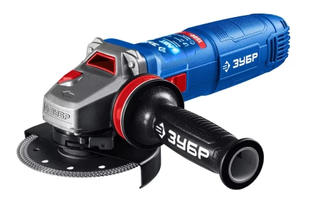 ЗУБР 1500 Вт, d125 мм, УШМ, регулировка оборотов, фланец МИГ, Профессионал (УШМ-П125-1505 ЭПСТ) купить в Челябинске