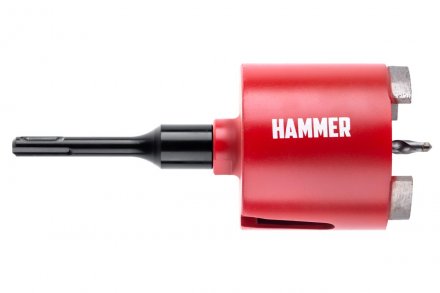 Коронка алмазная HAMMER Ф82мм (242-504) купить в Челябинске