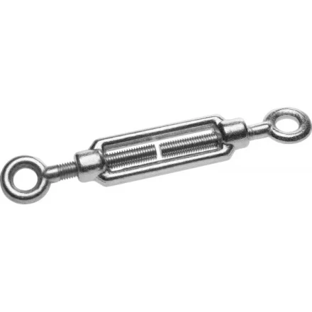 Талреп ЗУБР DIN 1480, кольцо-кольцо, оцинкованный, кованая натяжная муфта, М8, 1 шт 4-304376-08 купить в Челябинске