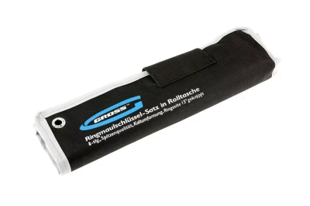 Набор ключей комбинированных 8-19 мм 8 шт CrV холодный штамп GROSS 15148 купить в Челябинске